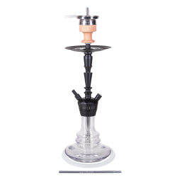 Ναργιλές AMY Deluxe Alu-X S 064 Black-Clear 60cm